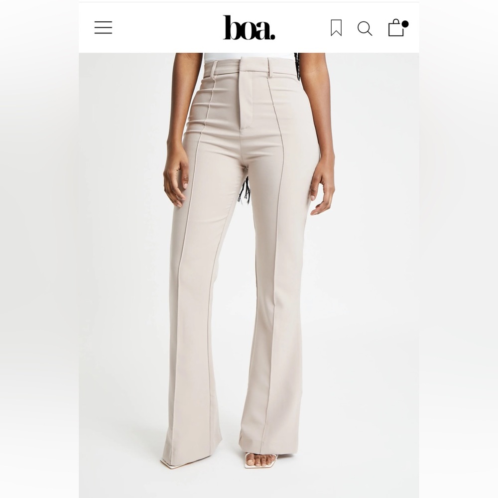 BOA Because of Alice Wide leg suit trousers